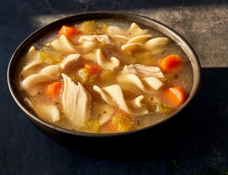 Bowl of Homestyle Chicken Noodle Soup